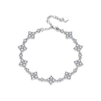 Clover Moissanite Bracelet