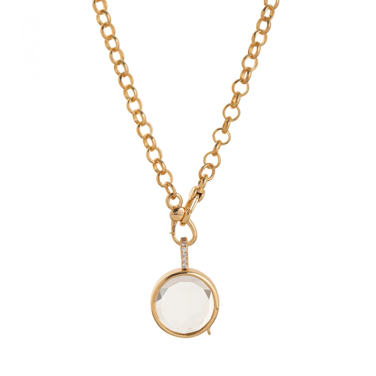 Round Photo Locket