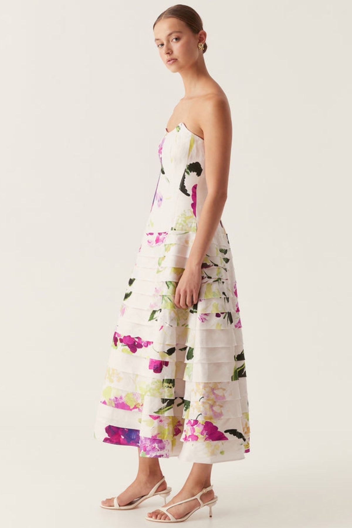 AJE Charlotte Gown (Wild Hydrangea)