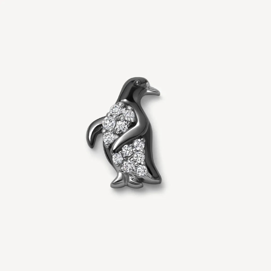 Cute Penguin Floating Charm