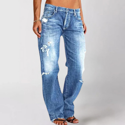 Jutta | Loose Wide-Leg Denim Jeans