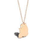 Wanderlust Map Pendant Necklace