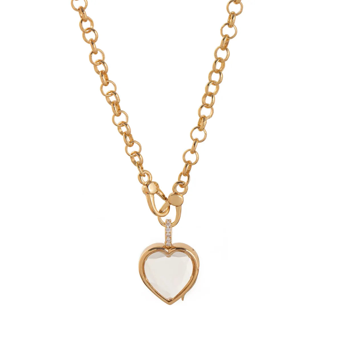 Love Transparent Photo Locket