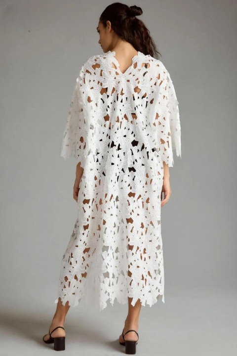 Grace | Floral Lace Embroided Dress