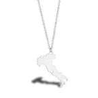 Wanderlust Map Pendant Necklace