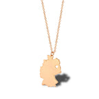 Wanderlust Map Pendant Necklace