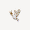 Peace Dove Floating Charm