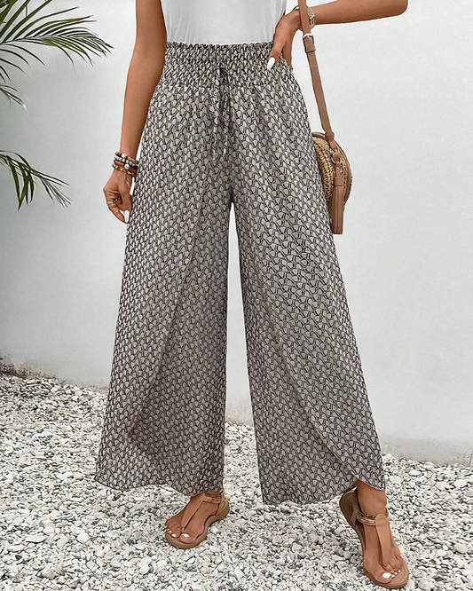 Emilia | Charlotte Wide Summer Trousers