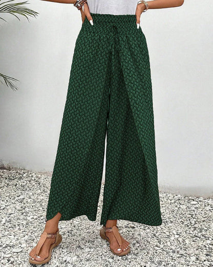 Emilia | Charlotte Wide Summer Trousers