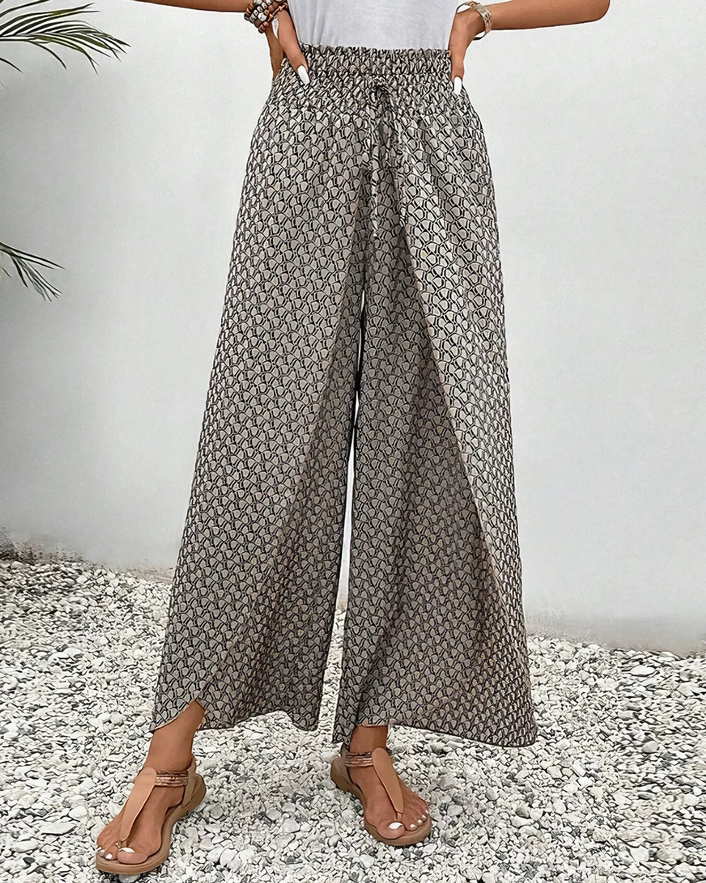 Emilia | Charlotte Wide Summer Trousers