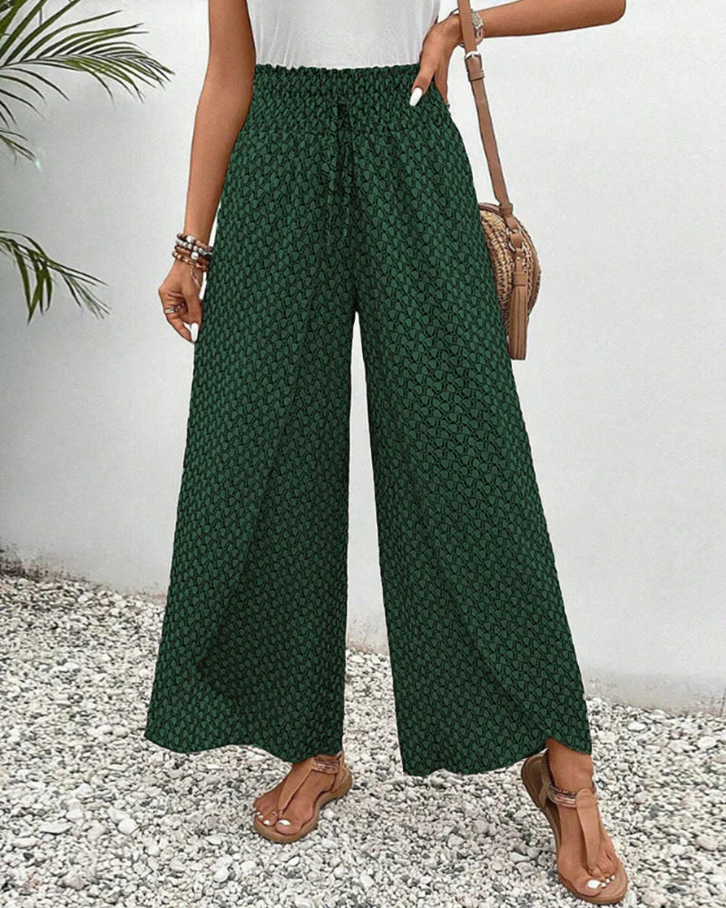 Emilia | Charlotte Wide Summer Trousers