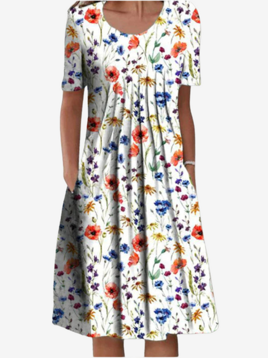 Angela | Floral Summer Dress