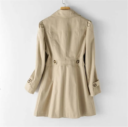 Catherine | Charlotte Classy Trench Coat