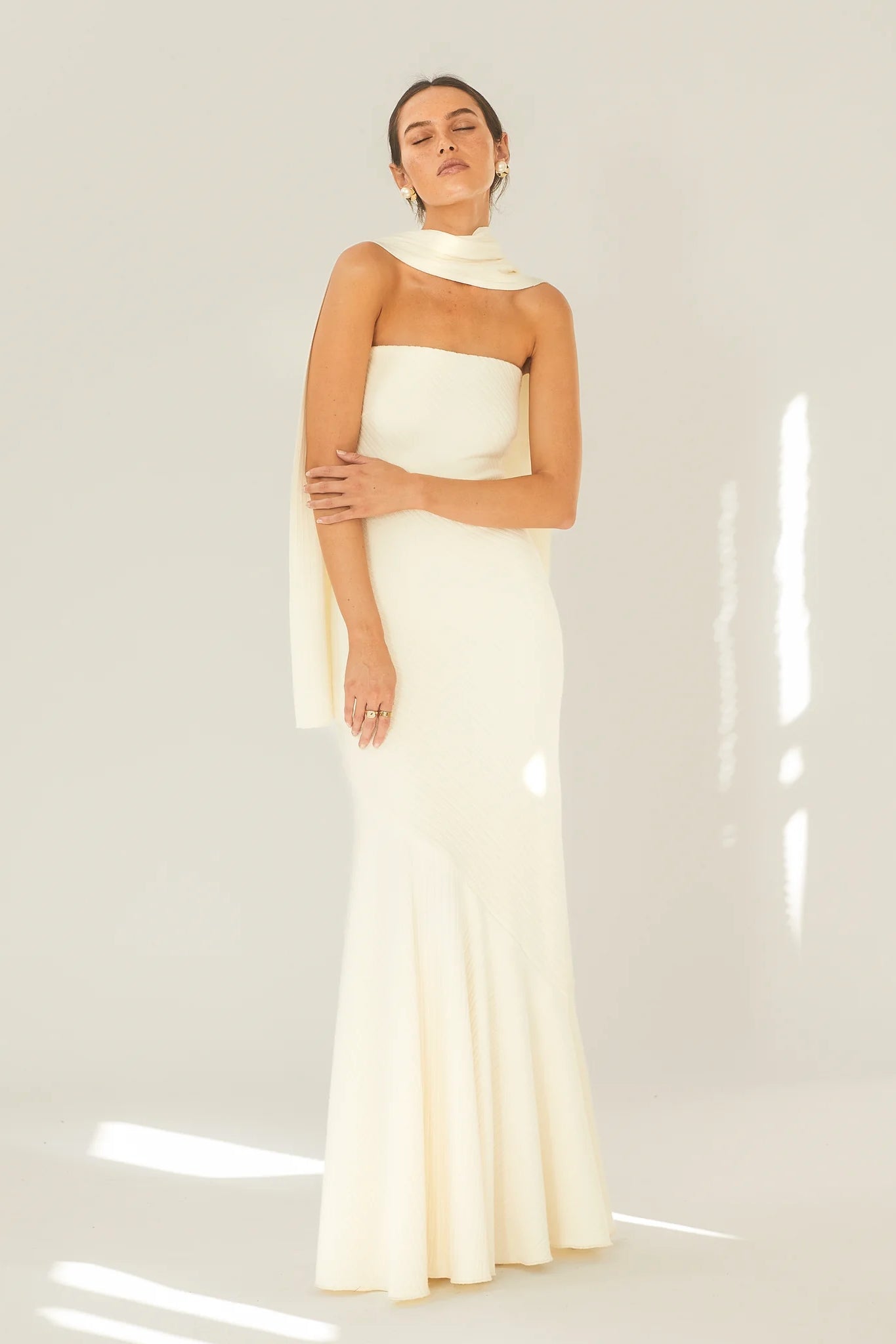 Arcina | Charlotte Dress (Ivory)