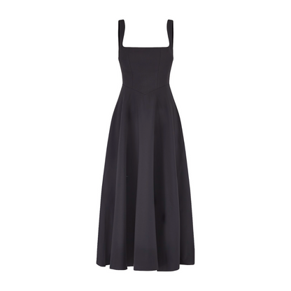 Odd Muse | Charlotte Midi Dress (Black)