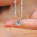 Zircon Pendant Adjustable Necklace