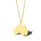 Wanderlust Map Pendant Necklace