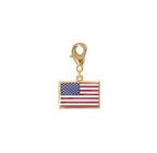 The World Traveler Flag Charm