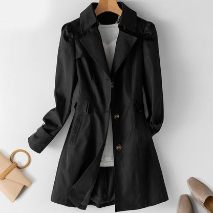 Catherine | Charlotte Classy Trench Coat