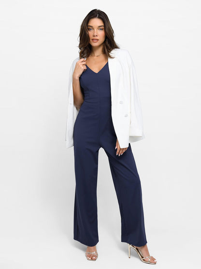 Built-in Shapewear Backless Dress or Jumpsuit