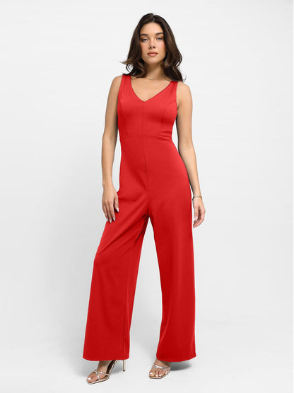 Built-in Shapewear Backless Dress or Jumpsuit