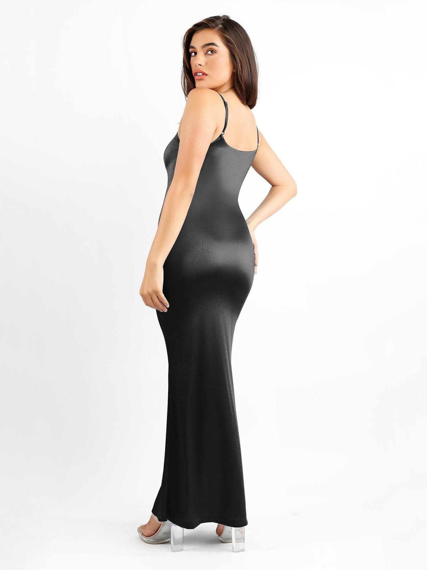 Built-In Shapewear Shine Dress Or Bodysuit