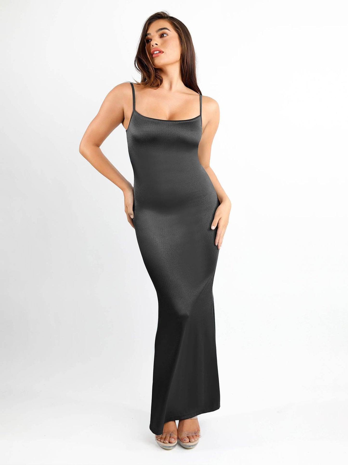 Built-In Shapewear Shine Dress Or Bodysuit