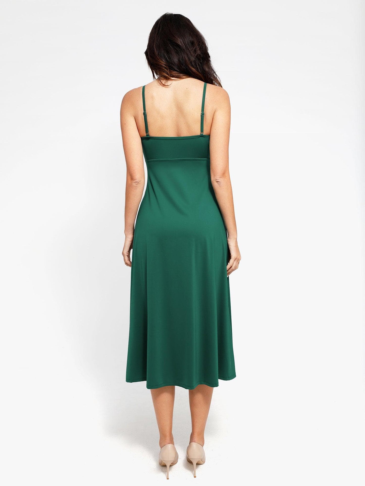 The Shapewear Dress A-Line Slip Midi