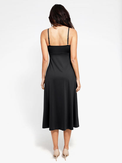 The Shapewear Dress A-Line Slip Midi