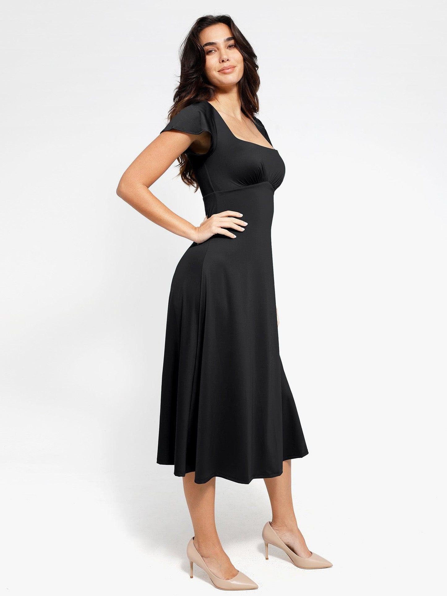 The Shapewear Dresses A-Line Midi