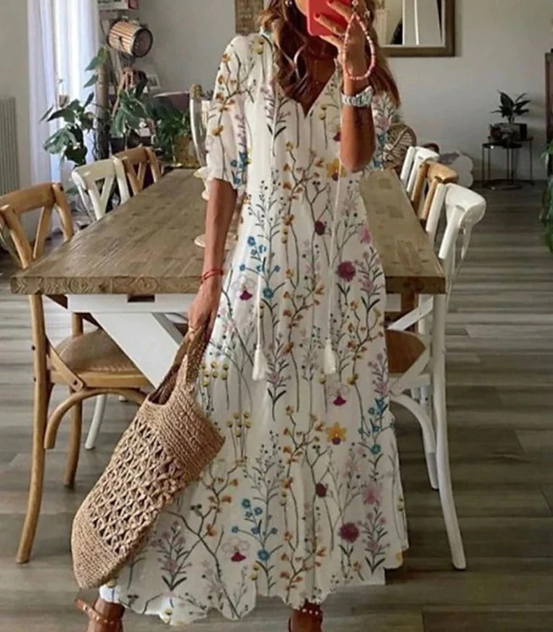 Elowen - Bohemian Maxi Dress